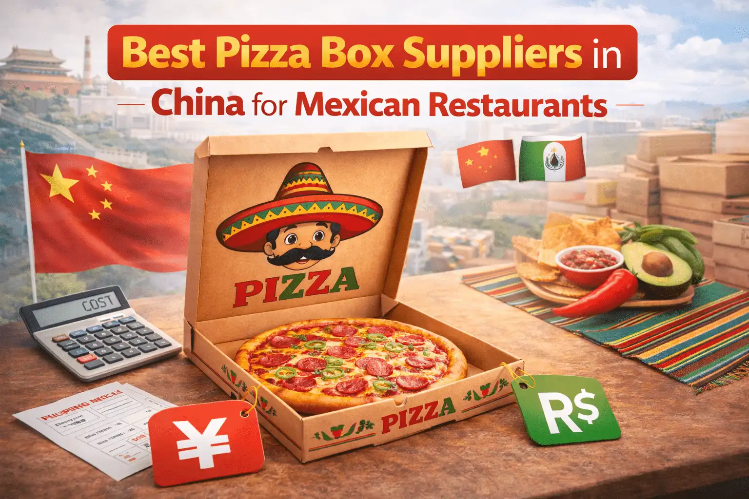 Best Pizza Box Suppliers in China for Mexican Restaurants